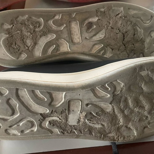 Guess leather casual shoes used, size 46, black