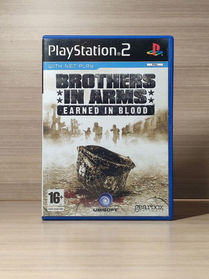 Brothers in Arms Earned in Blood PS2 παιχνίδι σαν καινούργιο, πλήρης αγγλική έκδοση
