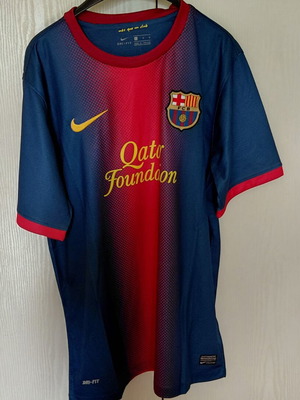 FC Barcelona Nike Home Jersey 2012/13 Messi #10 size L new authentic