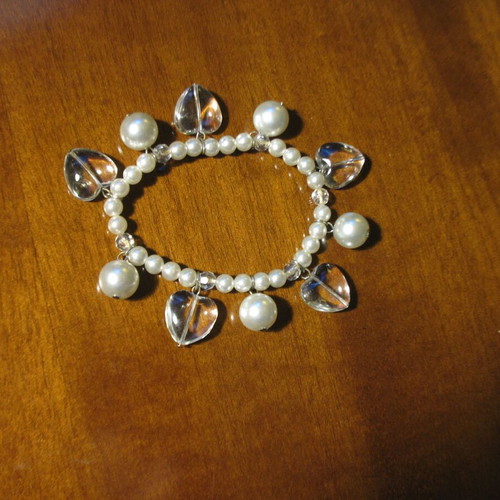 Oriental anklet for belly dance new, silver