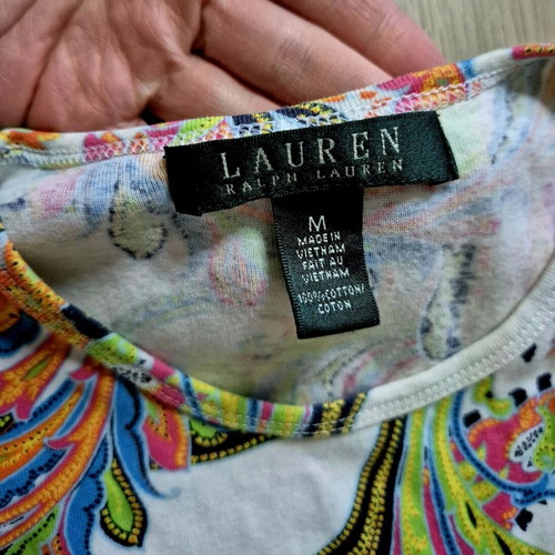 Ralph Lauren top size M cotton like new