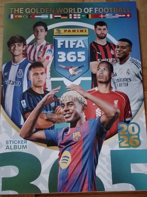 Fifa 2026 album like new with 496/524 stickers
