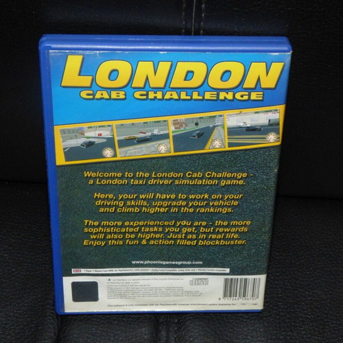 London Cab Challenge PlayStation 2 used, complete