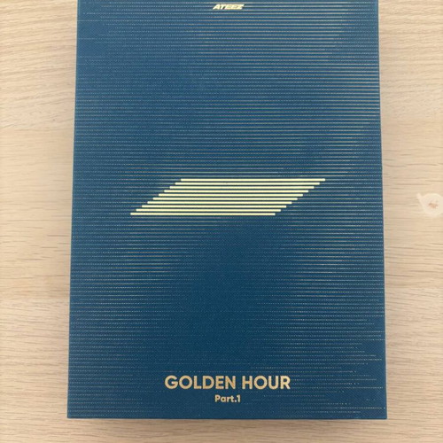 Golden Hour Part 1 Ateez Blue Hour Ver. album like new