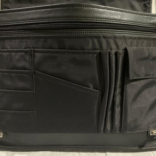 Delsey professional laptop bag used for 15'' laptop with shoulder strap