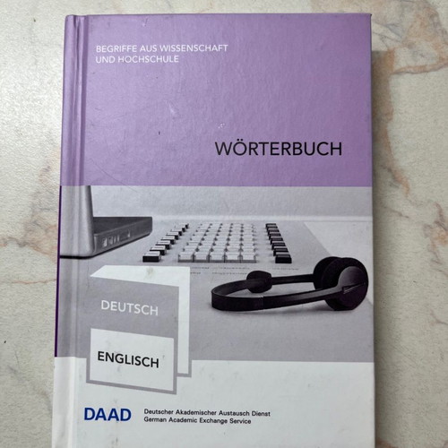 German-English dictionary new, pocket size