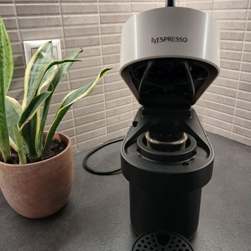Nespresso Vertuo Pop coffee machine, coconut white