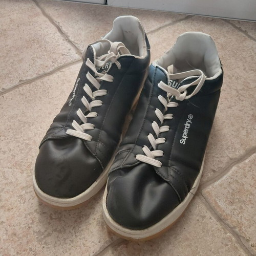 Superdry sneakers size 43, black and white