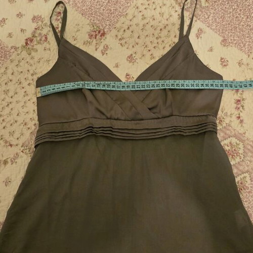 Anel top size small like new, grey anthracite with khaki