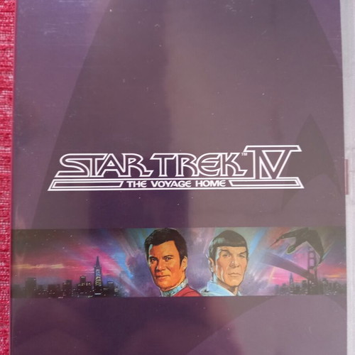 Star Trek IV The Voyage Home DVD like new, subtitles