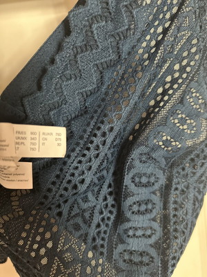 Etam 75D/34D teal bra