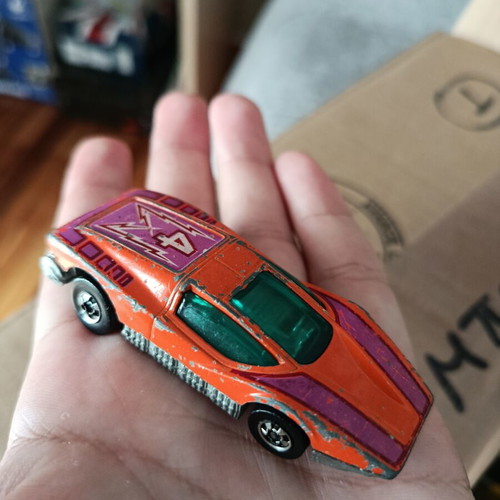 Hot Wheels 1974 Large Charge toy car, rare piece