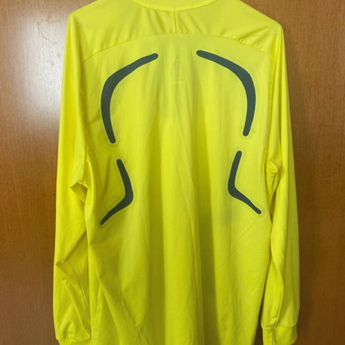 Adidas referee blouse vintage used, yellow, size XL