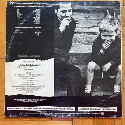 David Bowie Absolute Beginners Single LP used