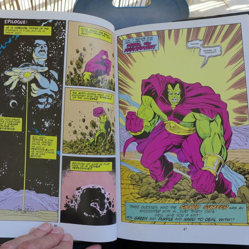 Silver Surfer Rebirth of Thanos Marvel Premiere Classic HC Vol 47 1st Print Limited to 901 copies.