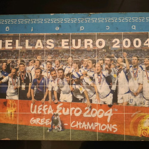 Backgammon Euro 2004 used, without stones