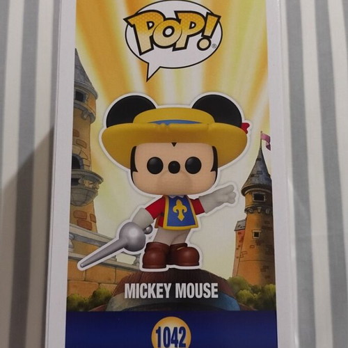 Funko Pop Disney Mickey 1042 Con sticker new authentic