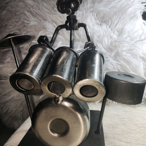 Drums metal decorative ornament like new