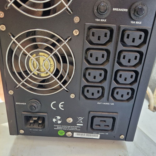 Riello Sentinel Pro SEP 3000 On-Line UPS 3000VA 2400W used for repair or spare parts