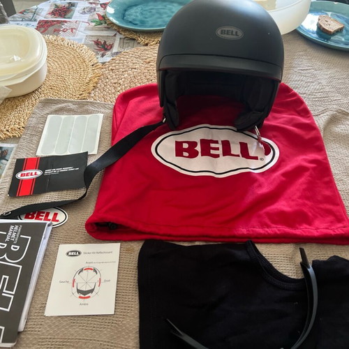 Bell helmet Small jet open low profile Japanese style like new