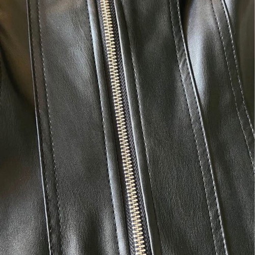 Pull & Bear elastic leather-look dress like new, black XS