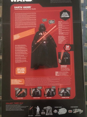 Darth Vader interactive figure, large size, Star Wars