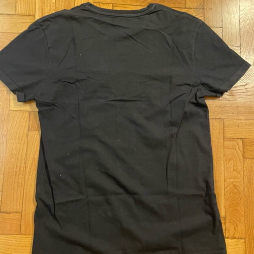 Zara short-sleeve shirt used, size S, black