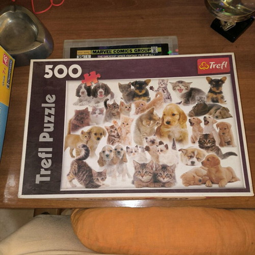 Trefl Puzzle 500 pieces dogs and cats new