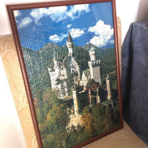 Puzzle frame slightly used