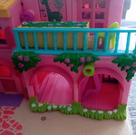 Polly Pocket Petland Hacienda Ranch House playset, vintage 2000 Mattel
