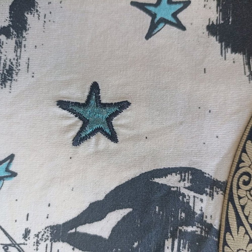 Fausto Puglisi women's t-shirt like new, size S, cotton with horse and star print