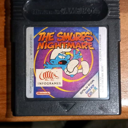 The Smurfs Nightmare Gameboy μεταχειρισμένο