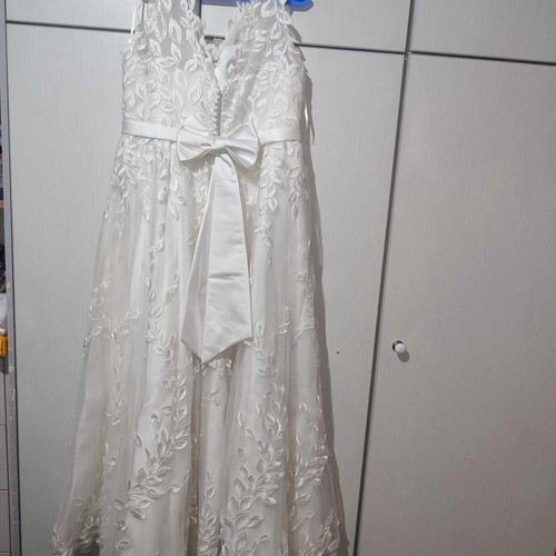Wedding dress handmade Large/Xlarge used by Christina Andrioti