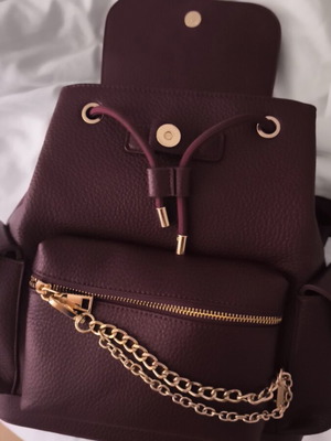 Nolah backpack used, burgundy