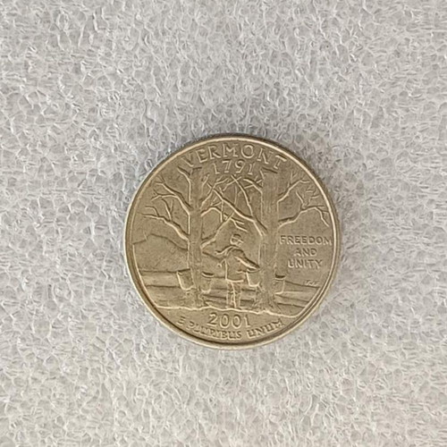 USA ¼ Dollar State Quarter 2001 coin