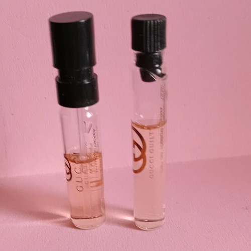 Gucci Guilty women's perfume used, fragrance samples