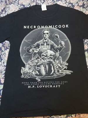Lovecraft themed t-shirt, medium size
