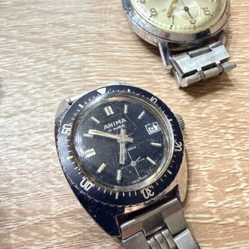 Wristwatches used, set of 3, women's