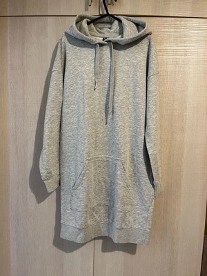 Φούτερ/μπλουζοφόρεμα H&M γκρι σαν καινούργιο, μέγεθος 34