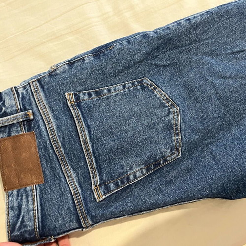Kiabi jeans like new, elastic fit, blue, sizes S and M