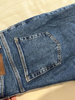 Kiabi jeans like new, elastic fit, blue, sizes S and M
