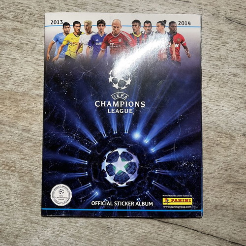 Panini UEFA Champions League sticker album 2013-2014, incomplete