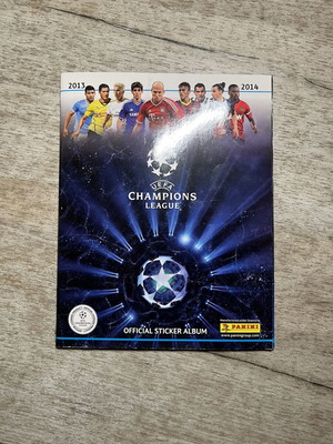 Panini UEFA Champions League sticker album 2013-2014, incomplete