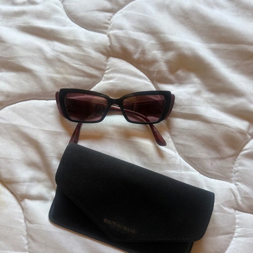 Dolce & Gabbana sunglasses, red and black