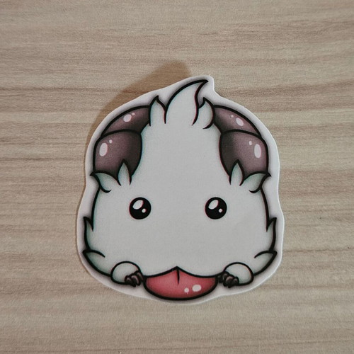 League of Legends Poro handmade sticker made to order