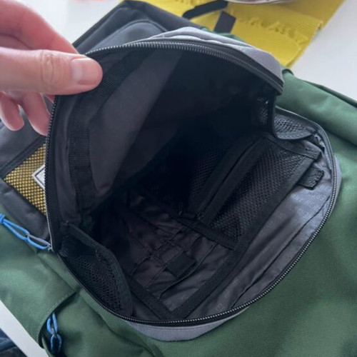 Herschel backpack brand new green and yellow