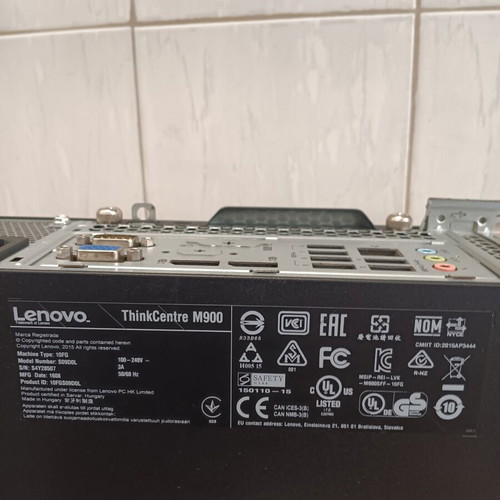 Lenovo ThinkCentre M900 Core i5-6500 επιτραπέζιος υπολογιστής σαν καινούργιος, 8GB RAM, 500GB HDD