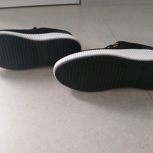 Mexx Fashion flatform sneakers size 38 like new, black