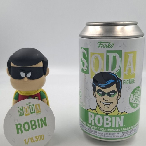 Robin Funko Soda figure like new