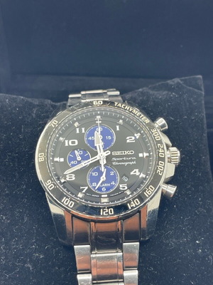 Seiko SNAE16P1 wristwatch used, men's, 42 mm diameter
